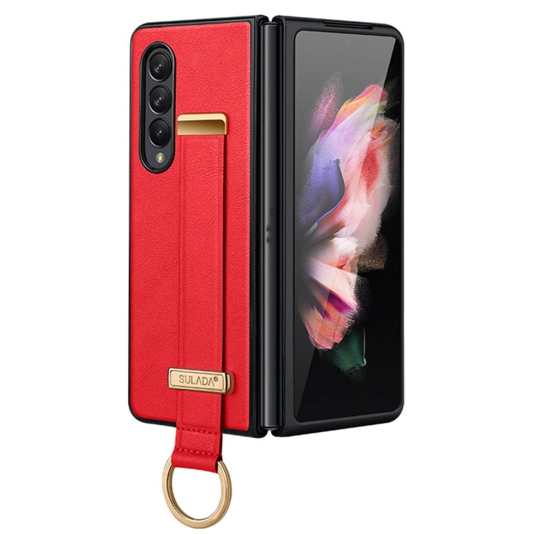 Custodia antiurto in pelle per Samsung Galaxy Z Fold3 5G