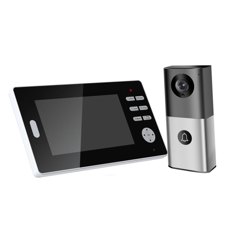 Campanello video wireless 2.4G 720P Supporto visione notturna, conversazione e monitoraggio