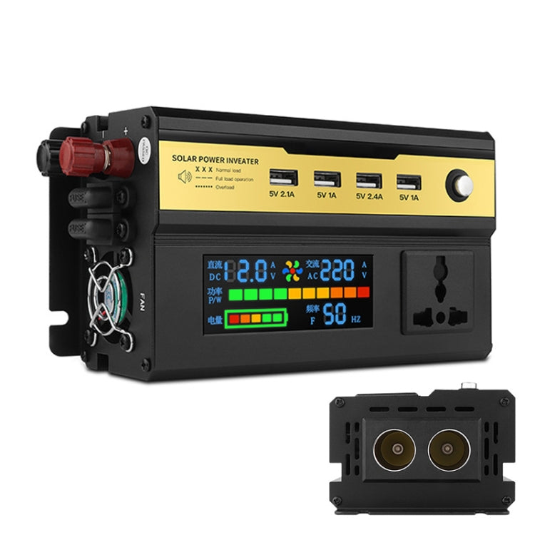 8896 Inverter per display digitale multifunzionale intelligente per auto da 500 W, 12V, 24V, 48V