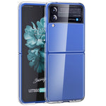Semplice custodia antiurto in acrilico trasparente + TPU all-inclusive, For Samsung Galaxy Z Flip4 5G