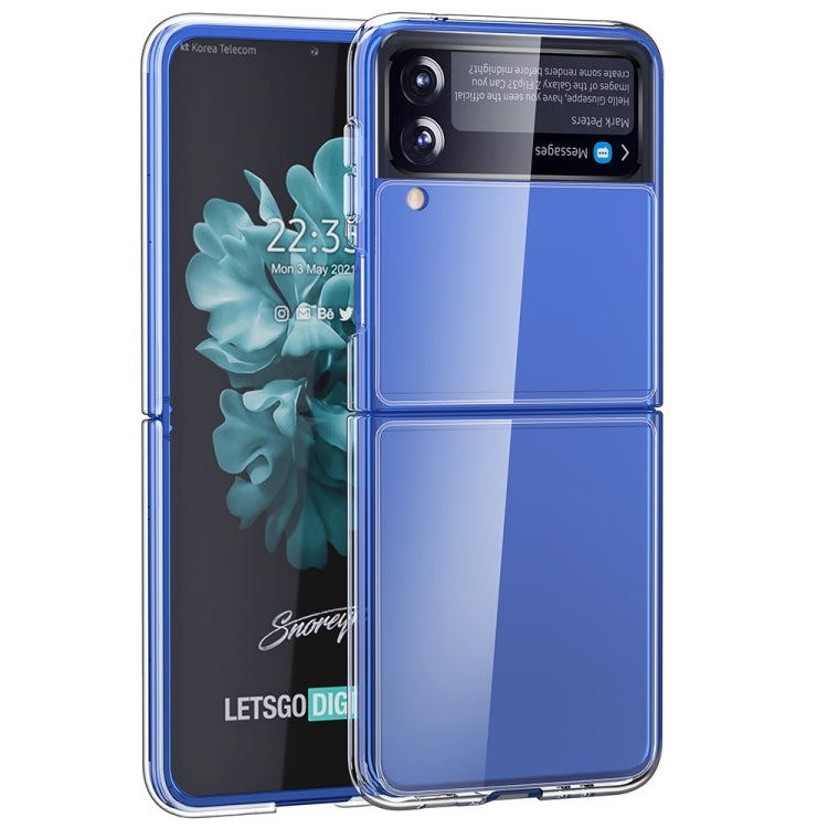 Semplice custodia antiurto in acrilico trasparente + TPU all-inclusive, For Samsung Galaxy Z Flip4 5G