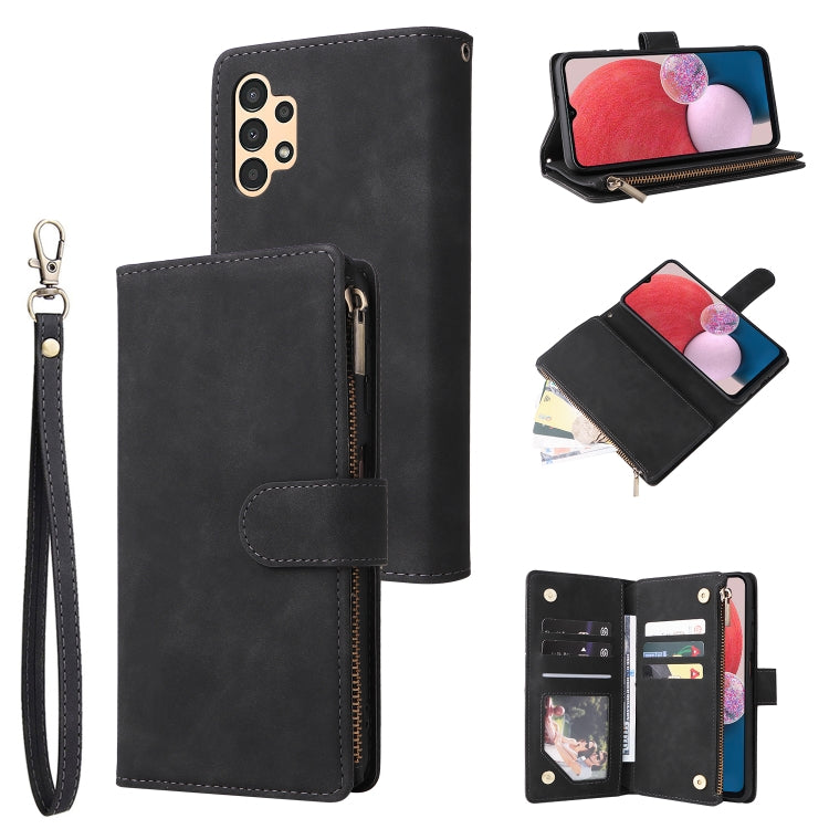 Custodia per cellulare multifunzionale in pelle con portafoglio con cerniera smerigliata, For Samsung Galaxy A13 4G, For Samsung Galaxy A23, For OnePlus 9 Pro, For OnePlus 9, For Google Pixel 6 Pro