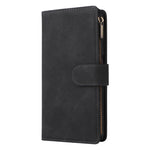 Custodia per cellulare multifunzionale in pelle con portafoglio con cerniera smerigliata, For Samsung Galaxy A13 4G, For Samsung Galaxy A23, For OnePlus 9 Pro, For OnePlus 9, For Google Pixel 6 Pro
