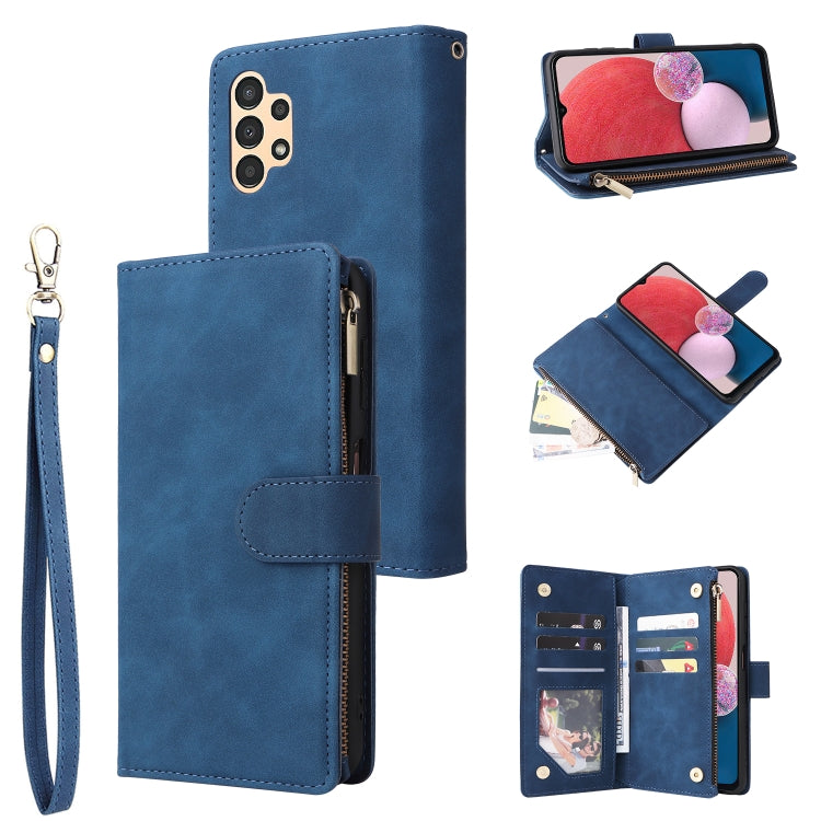 Custodia per cellulare multifunzionale in pelle con portafoglio con cerniera smerigliata, For Samsung Galaxy A13 4G, For Samsung Galaxy A23, For OnePlus 9 Pro, For OnePlus 9, For Google Pixel 6 Pro