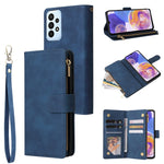 Custodia per cellulare multifunzionale in pelle con portafoglio con cerniera smerigliata, For Samsung Galaxy A13 4G, For Samsung Galaxy A23, For OnePlus 9 Pro, For OnePlus 9, For Google Pixel 6 Pro