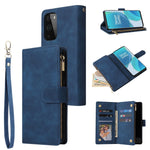 Custodia per cellulare multifunzionale in pelle con portafoglio con cerniera smerigliata, For Samsung Galaxy A13 4G, For Samsung Galaxy A23, For OnePlus 9 Pro, For OnePlus 9, For Google Pixel 6 Pro