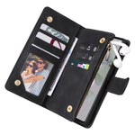 Custodia per cellulare multifunzionale in pelle con portafoglio con cerniera smerigliata, For Google Pixel 6a, For Google Pixel 7 5G, For Google Pixel 7 Pro 5G, For Xiaomi Redmi Note 11 Pro International