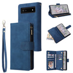 Custodia per cellulare multifunzionale in pelle con portafoglio con cerniera smerigliata, For Google Pixel 6a, For Google Pixel 7 5G, For Google Pixel 7 Pro 5G, For Xiaomi Redmi Note 11 Pro International