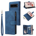 Custodia per cellulare multifunzionale in pelle con portafoglio con cerniera smerigliata, For Google Pixel 6a, For Google Pixel 7 5G, For Google Pixel 7 Pro 5G, For Xiaomi Redmi Note 11 Pro International