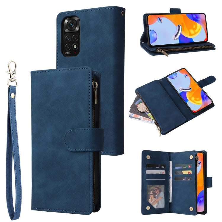 Custodia per cellulare multifunzionale in pelle con portafoglio con cerniera smerigliata, For Google Pixel 6a, For Google Pixel 7 5G, For Google Pixel 7 Pro 5G, For Xiaomi Redmi Note 11 Pro International