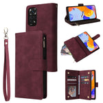 Custodia per cellulare multifunzionale in pelle con portafoglio con cerniera smerigliata, For Google Pixel 6a, For Google Pixel 7 5G, For Google Pixel 7 Pro 5G, For Xiaomi Redmi Note 11 Pro International