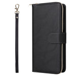 Custodia per cellulare in pelle con cerniera a portafoglio con 9 slot per schede, For Xiaomi Redmi Note 11S, For Samsung Galaxy A23