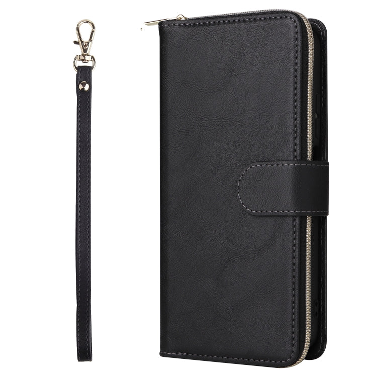Custodia per cellulare in pelle con cerniera a portafoglio con 9 slot per schede, For Xiaomi Redmi Note 11S, For Samsung Galaxy A23