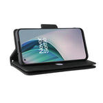 Rivetto Fibbia 9 carte Custodia per telefono in pelle a tre pieghe, For OnePlus Nord N10 5G, For Samsung Galaxy Note20, For OnePlus 10 Pro 5G, For Samsung Galaxy A23 4G