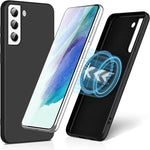 Custodia per telefono in silicone liquido magnetico MagSafe, For Samsung Galaxy S20 FE 2022/S20 FE, For Samsung Galaxy S21 5G, For Samsung Galaxy S21+ 5G, For Samsung Galaxy S21 FE 5G, For Samsung Galaxy S21 Ultra 5G, For Samsung Galaxy S22 5G         ...