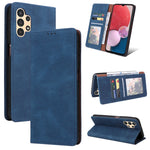 Custodia per telefono in pelle con chiusura a ventosa semplice, For Samsung Galaxy A13 4G