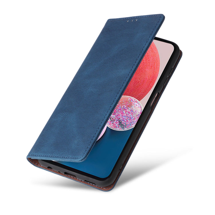 Custodia per telefono in pelle con chiusura a ventosa semplice, For Samsung Galaxy A13 4G