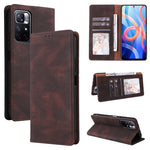 Custodia per telefono in pelle con chiusura a ventosa semplice, For Samsung Galaxy A03s, For Xiaomi Redmi Note 11 4G International, For Xiaomi Redmi Note 11 Pro, For Samsung Galaxy A23, For Samsung Galaxy A73 5G, For Xiaomi Redmi Note 11 Pro 5G