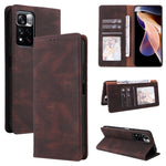 Custodia per telefono in pelle con chiusura a ventosa semplice, For Samsung Galaxy A03s, For Xiaomi Redmi Note 11 4G International, For Xiaomi Redmi Note 11 Pro, For Samsung Galaxy A23, For Samsung Galaxy A73 5G, For Xiaomi Redmi Note 11 Pro 5G