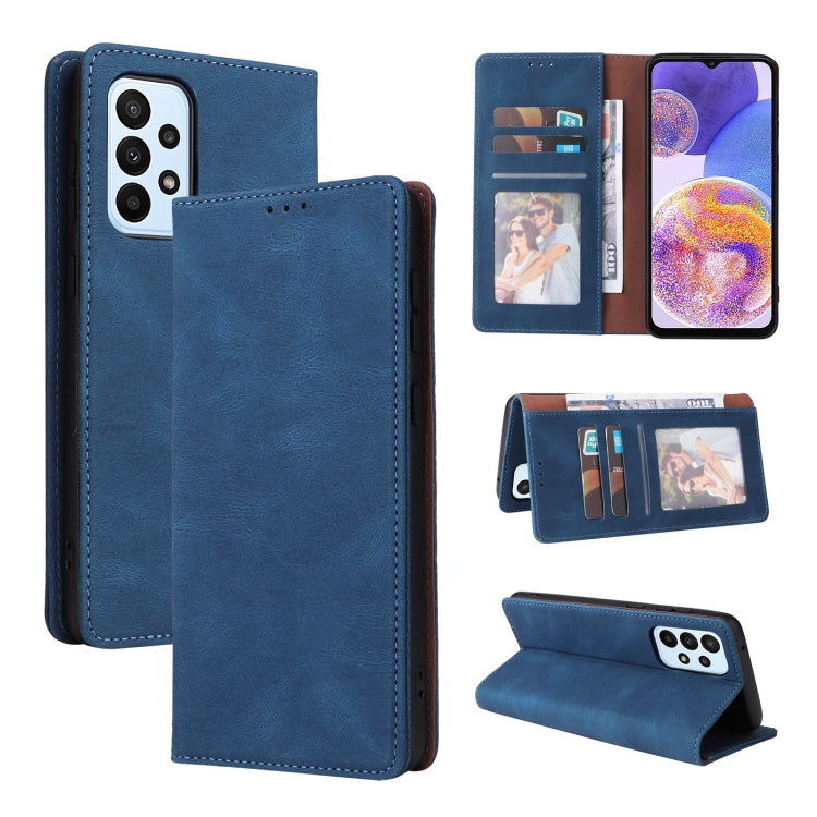 Custodia per telefono in pelle con chiusura a ventosa semplice, For Samsung Galaxy A03s, For Xiaomi Redmi Note 11 4G International, For Xiaomi Redmi Note 11 Pro, For Samsung Galaxy A23, For Samsung Galaxy A73 5G, For Xiaomi Redmi Note 11 Pro 5G