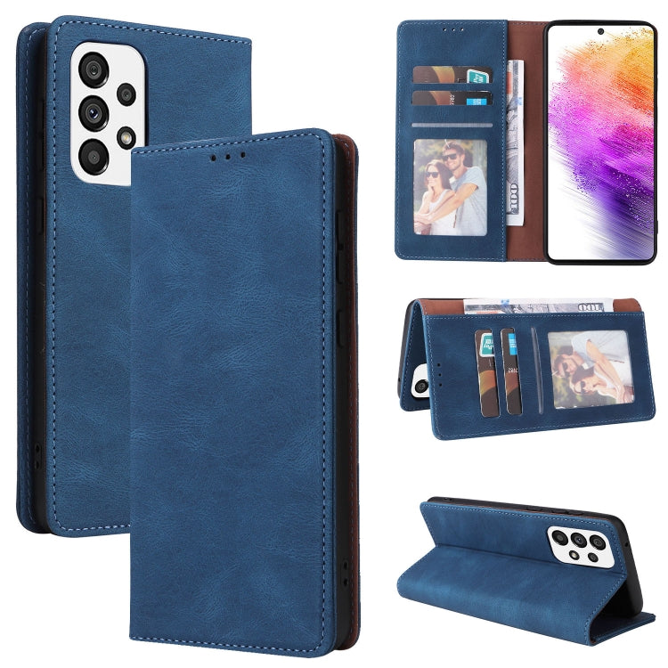Custodia per telefono in pelle con chiusura a ventosa semplice, For Samsung Galaxy A03s, For Xiaomi Redmi Note 11 4G International, For Xiaomi Redmi Note 11 Pro, For Samsung Galaxy A23, For Samsung Galaxy A73 5G, For Xiaomi Redmi Note 11 Pro 5G