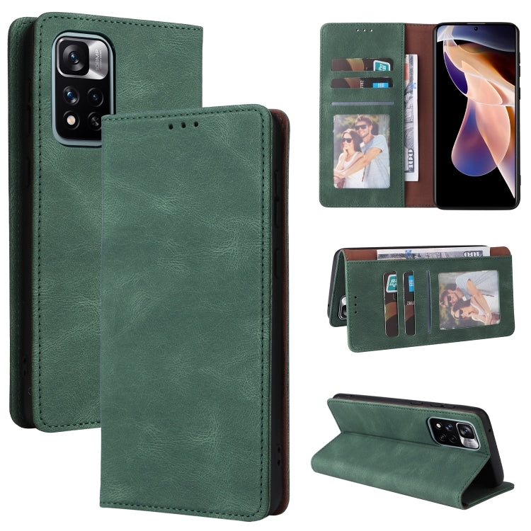 Custodia per telefono in pelle con chiusura a ventosa semplice, For Samsung Galaxy A03s, For Xiaomi Redmi Note 11 4G International, For Xiaomi Redmi Note 11 Pro, For Samsung Galaxy A23, For Samsung Galaxy A73 5G, For Xiaomi Redmi Note 11 Pro 5G