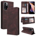 Custodia per telefono in pelle con chiusura a ventosa semplice, For Samsung Galaxy A03s, For Xiaomi Redmi Note 11 4G International, For Xiaomi Redmi Note 11 Pro, For Samsung Galaxy A23, For Samsung Galaxy A73 5G, For Xiaomi Redmi Note 11 Pro 5G