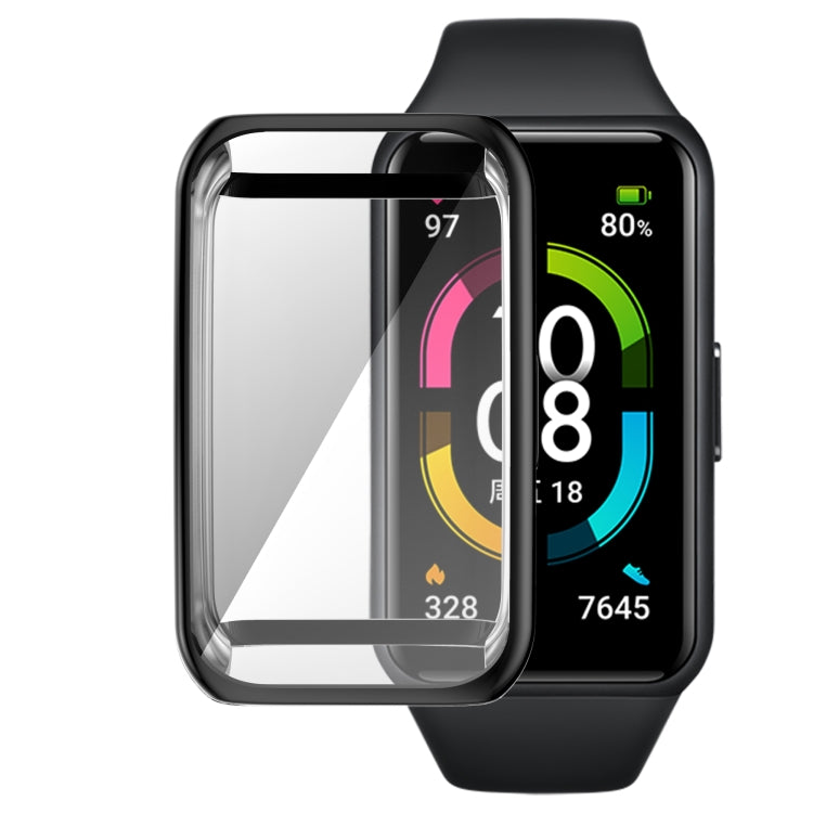 Custodia per orologio in TPU galvanica a copertura totale, For Huawei Band 7