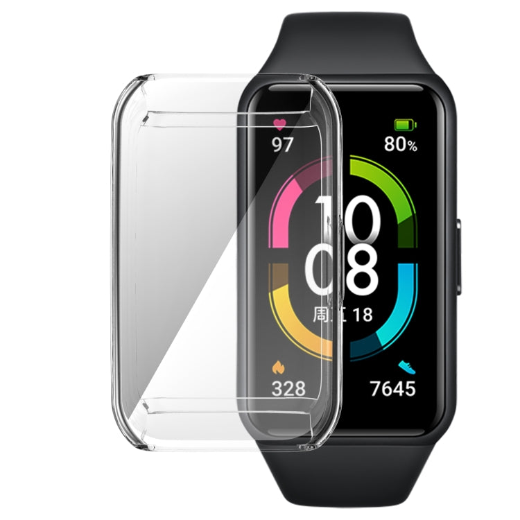 Custodia per orologio in TPU galvanica a copertura totale, For Huawei Band 7