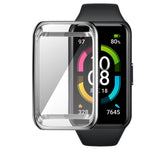 Custodia per orologio in TPU galvanica a copertura totale, For Huawei Band 7