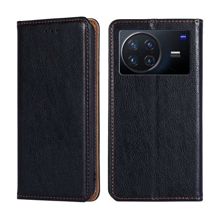 Custodia per telefono in pelle magnetica di colore puro, For vivo X Note 5G, For OPPO A57 5G 2022 / Realme Q5i, For vivo X80 Pro China, For OPPO A96 5G