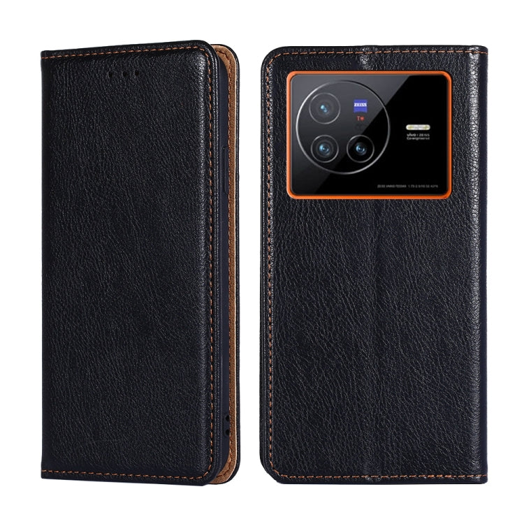 Custodia per telefono in pelle magnetica di colore puro, For vivo X80 China, For OPPO Reno7 5G Global / Find X5 Lite, For vivo Y53s 5G / iQOO Z5X / T1X, For OPPO Find X5 Pro