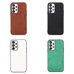 Custodia antiurto per telefono FaletteTexture PU+TPU+PC, For Samsung Galaxy A13 4G, For Samsung Galaxy A23 4G, For Samsung Galaxy A33 5G, For Samsung Galaxy A53 5G, For Samsung Galaxy A73 5G