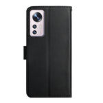 Custodia per telefono flip orizzontale in vera pelle a prova di impronte digitali, For OnePlus Nord 2T 5G, For Xiaomi 12 Lite
