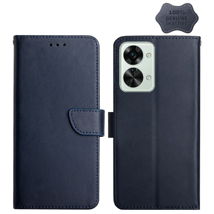 Custodia per telefono flip orizzontale in vera pelle a prova di impronte digitali, For OnePlus Nord 2T 5G, For Xiaomi 12 Lite