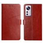 Custodia per telefono in pelle flip orizzontale con cuciture a Y, For OnePlus Nord 2T 5G, For Xiaomi 12 Lite