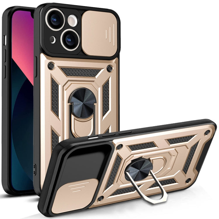 Cover per fotocamera scorrevole Design Custodia per telefono in TPU + PC, For iPhone 14, For iPhone 14 Pro, For iPhone 14 Plus