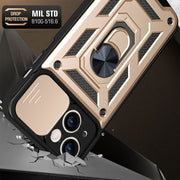 Cover per fotocamera scorrevole Design Custodia per telefono in TPU + PC, For iPhone 14, For iPhone 14 Pro, For iPhone 14 Plus