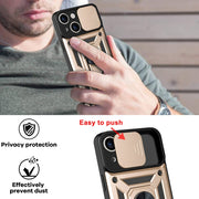 Cover per fotocamera scorrevole Design Custodia per telefono in TPU + PC, For iPhone 14, For iPhone 14 Pro, For iPhone 14 Plus