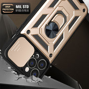 Cover per fotocamera scorrevole Design Custodia per telefono in TPU + PC, For iPhone 14 Pro Max