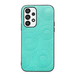 Custodia per telefono antiurto PU + TPU + PC modello girasole, For Samsung Galaxy A13 4G, For Samsung Galaxy A23 4G, For Samsung Galaxy A33 5G, For Samsung Galaxy A53 5G, For Samsung Galaxy A73 5G