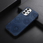 Custodia per telefono antiurto PU + TPU + PC modello girasole, For Samsung Galaxy A13 4G, For Samsung Galaxy A23 4G, For Samsung Galaxy A33 5G, For Samsung Galaxy A53 5G, For Samsung Galaxy A73 5G