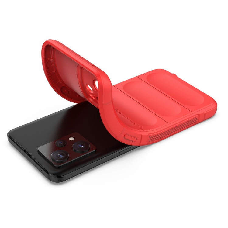 Magic Shield TPU + custodia per telefono in flanella, For OPPO Realme 9 Pro+