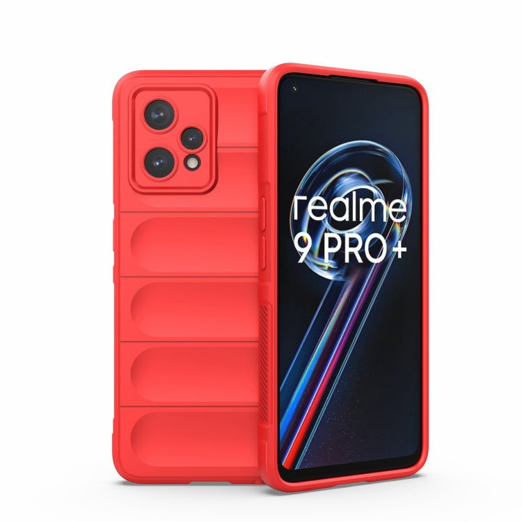 Magic Shield TPU + custodia per telefono in flanella, For OPPO Realme 9 Pro+