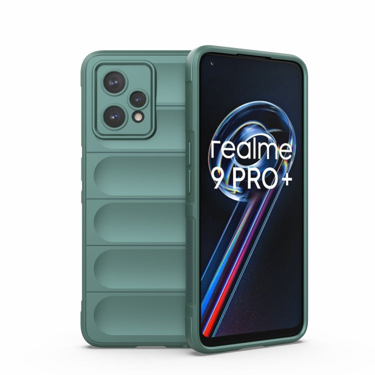 Magic Shield TPU + custodia per telefono in flanella, For OPPO Realme 9 Pro+