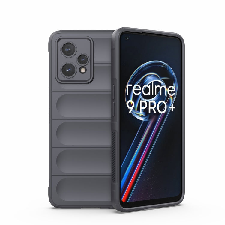 Magic Shield TPU + custodia per telefono in flanella, For OPPO Realme 9 Pro+