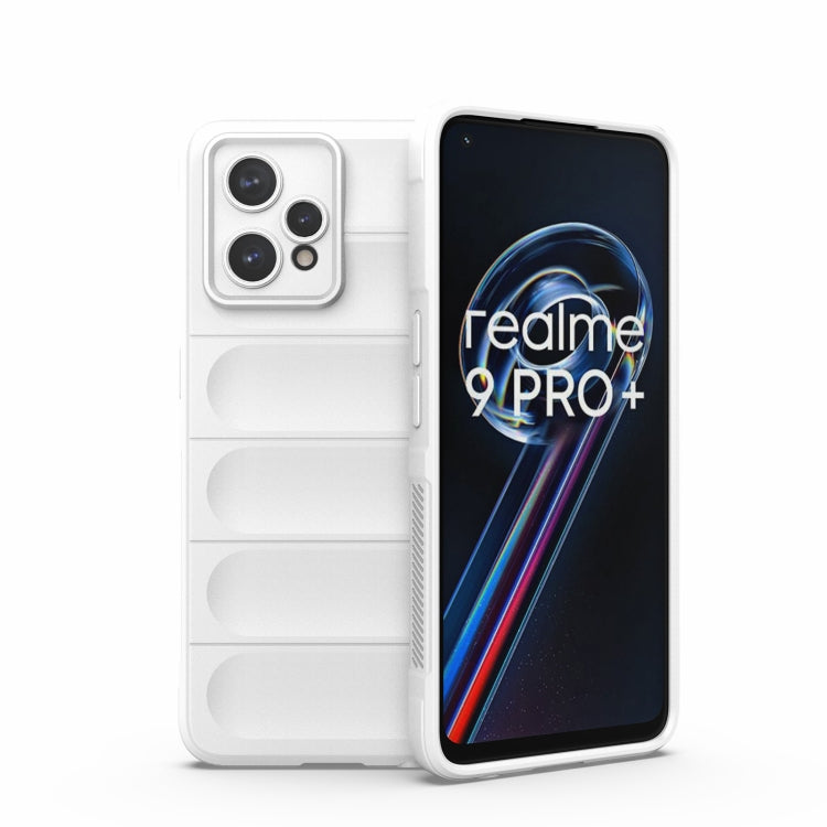 Magic Shield TPU + custodia per telefono in flanella, For OPPO Realme 9 Pro+