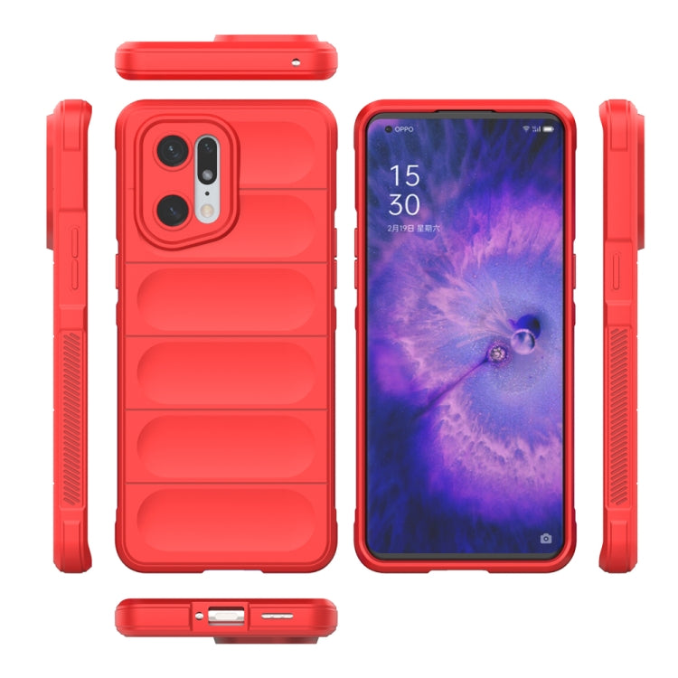 Magic Shield TPU + custodia per telefono in flanella, For OPPO Find X5 Pro, For OPPO Find X5, For OPPO Realme C35