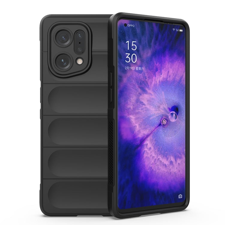Magic Shield TPU + custodia per telefono in flanella, For OPPO Find X5 Pro, For OPPO Find X5, For OPPO Realme C35
