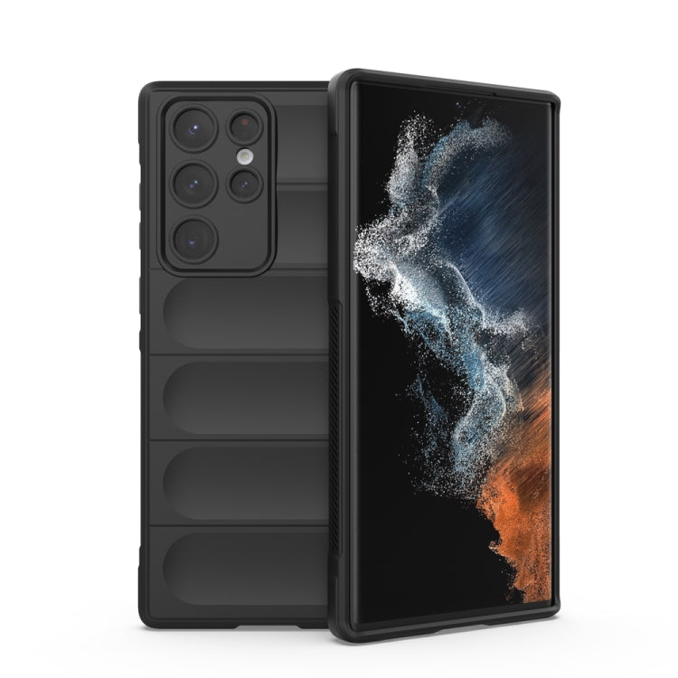 Magic Shield TPU + custodia per telefono in flanella, For Samsung Galaxy A73, For Samsung Galaxy S22 Ultra 5G